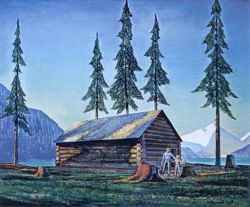 » Rockwell Kent Paintings - 512 Artworks | Virtual Museum